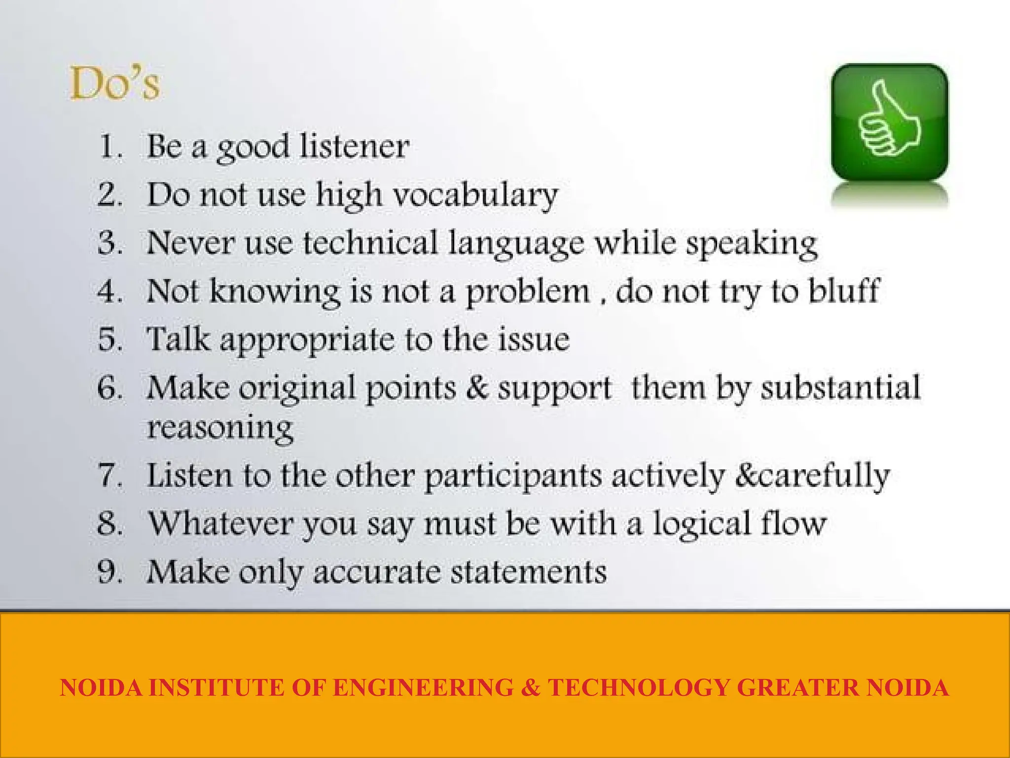 NOIDA INSTITUTE OF ENGINEERING & TECHNOLOGY GREATER NOIDA
 