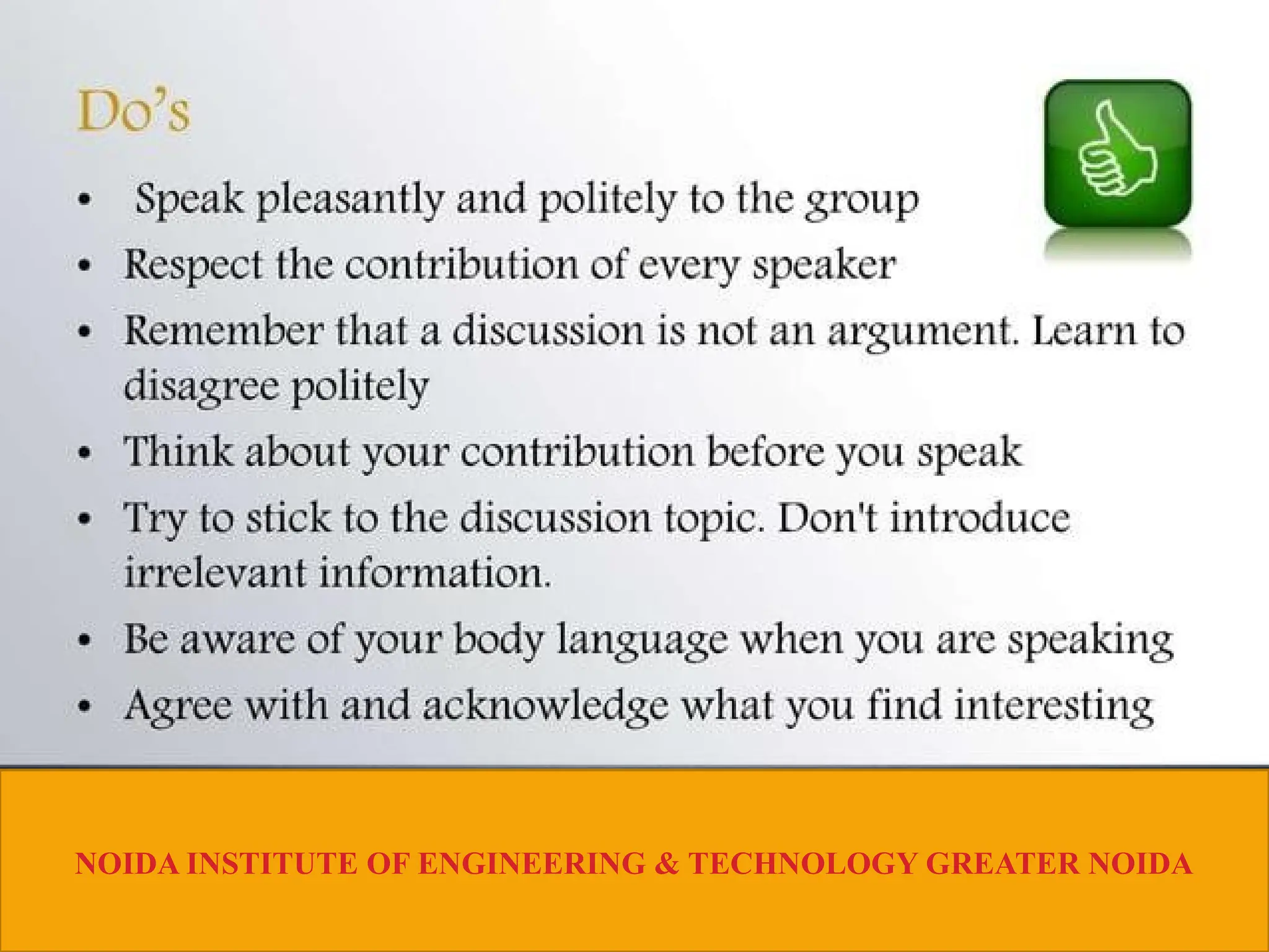 NOIDA INSTITUTE OF ENGINEERING & TECHNOLOGY GREATER NOIDA
 