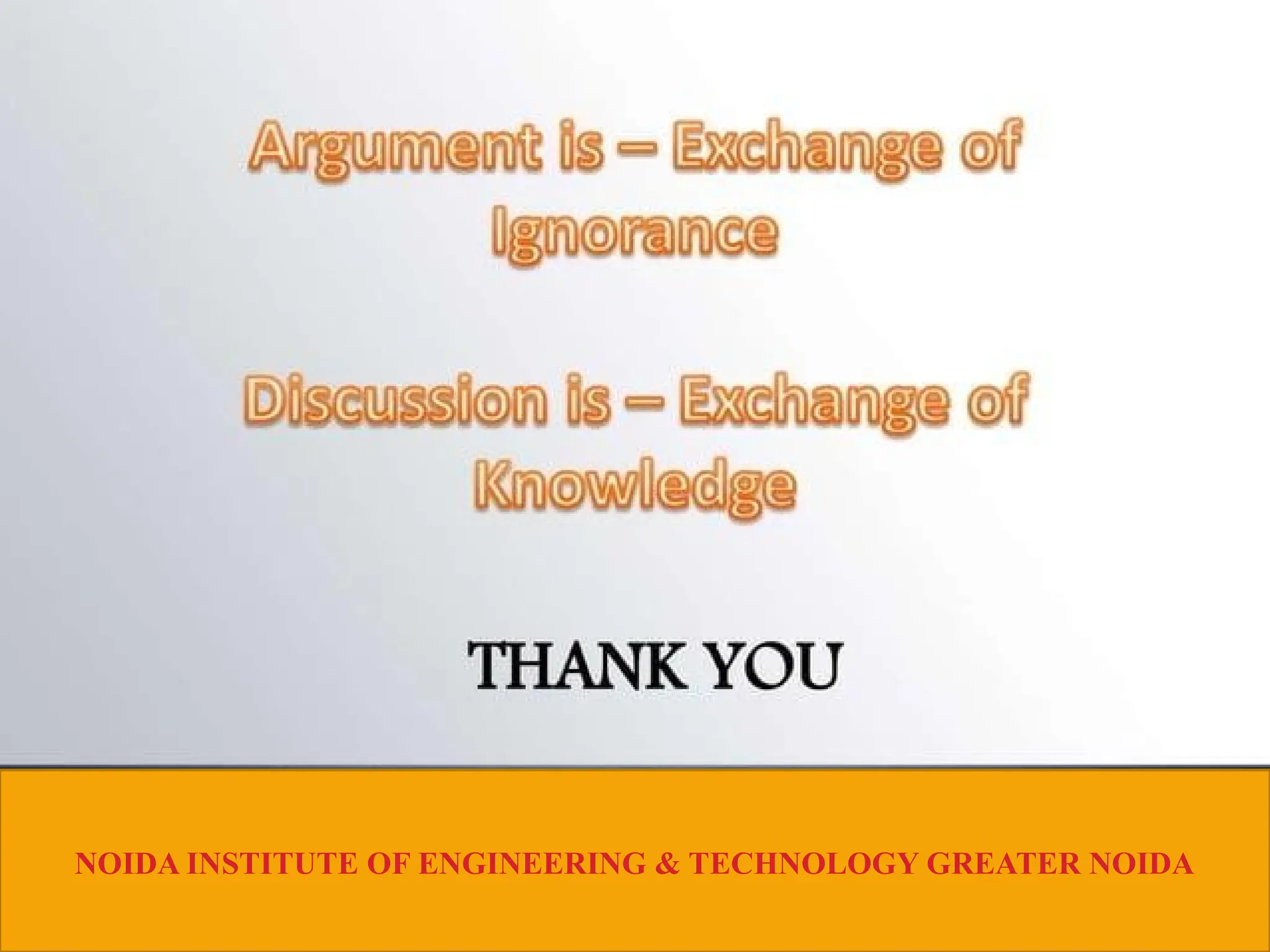 NOIDA INSTITUTE OF ENGINEERING & TECHNOLOGY GREATER NOIDA
 