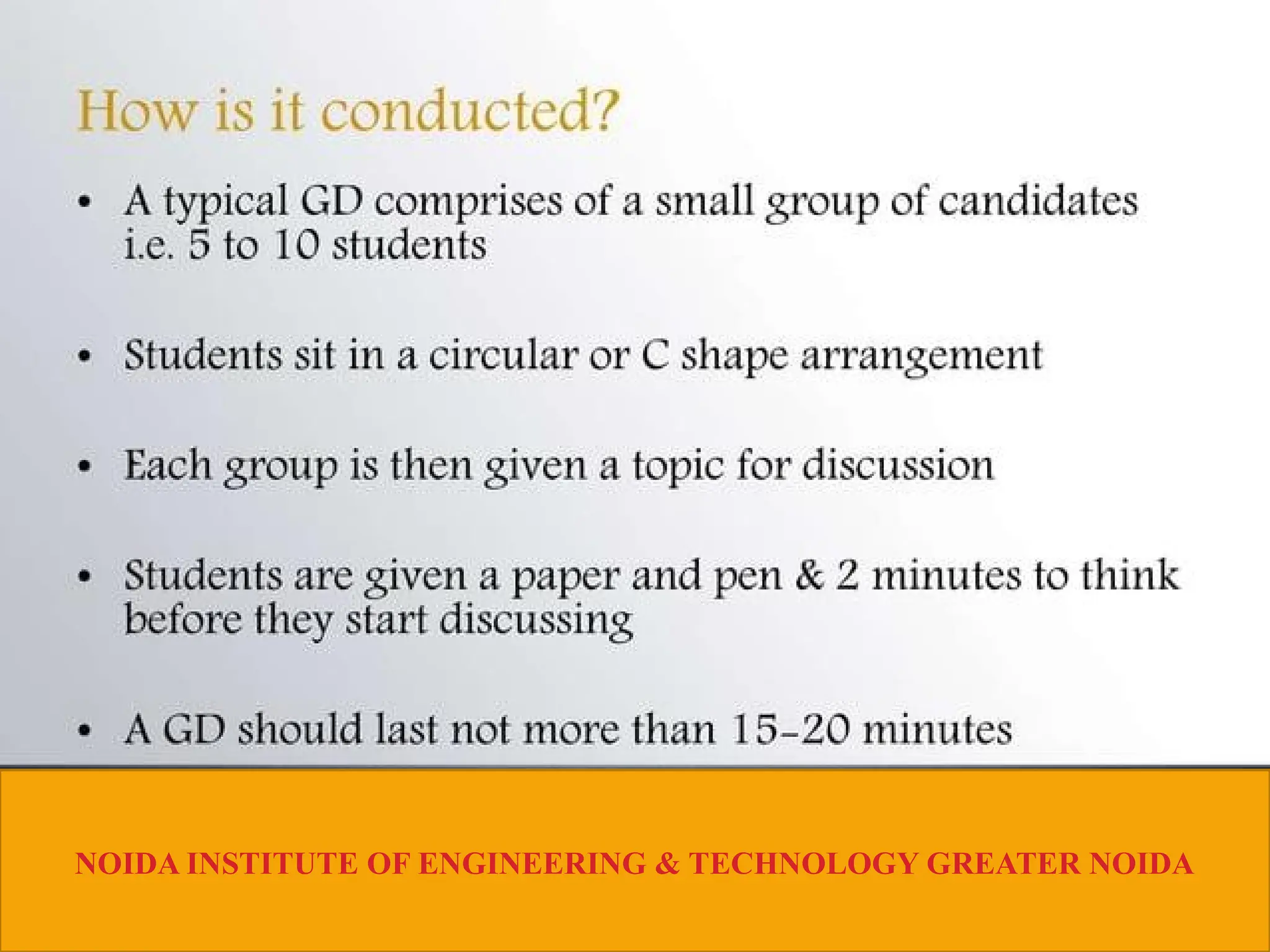 NOIDA INSTITUTE OF ENGINEERING & TECHNOLOGY GREATER NOIDA
 