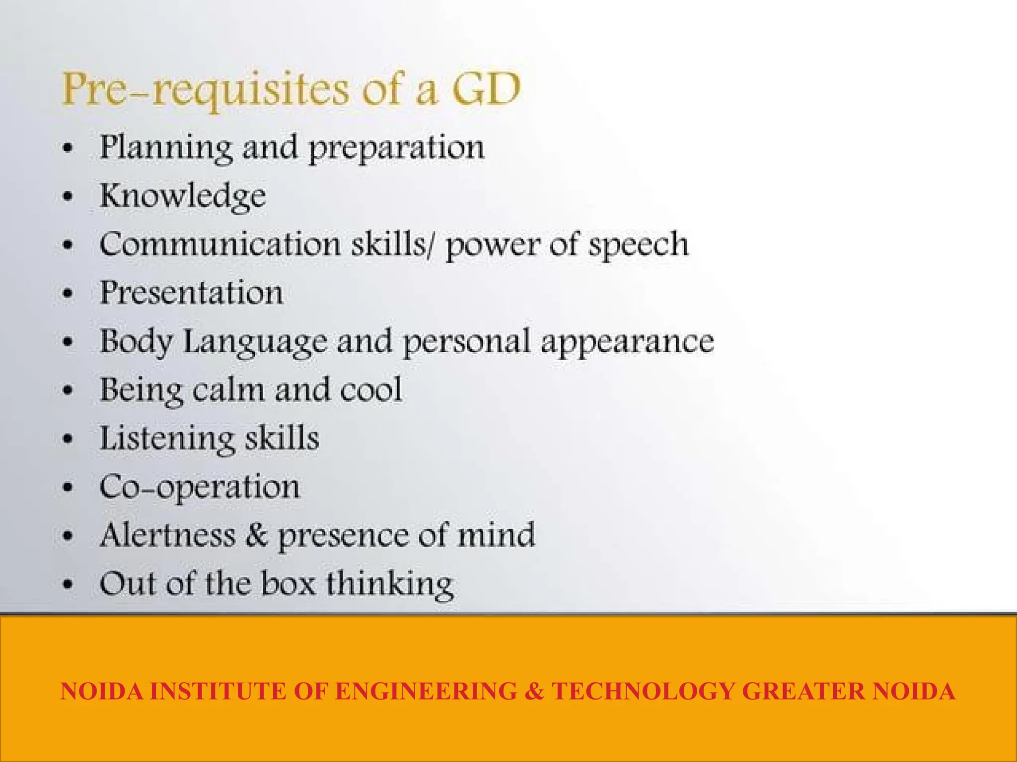 NOIDA INSTITUTE OF ENGINEERING & TECHNOLOGY GREATER NOIDA
 