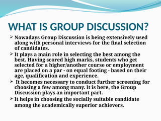 Group Discussion.ppt LSRW is a framework for learning a langage that ...