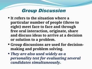 Group Discussion.ppt LSRW is a framework for learning a langage that ...