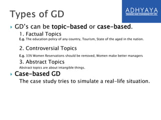 Group discussion tips | PPT