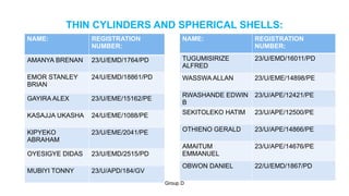 Mechanics of Materials: Analysis of Thin Cylinders and Spherical Shells ...