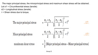 Mechanics of Materials: Analysis of Thin Cylinders and Spherical Shells ...