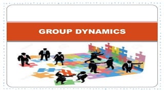 Group dynamic leadership and management | PPTX