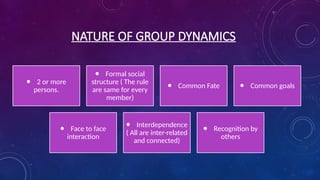 Group dynamic power point presentaion ppt. | PPTX