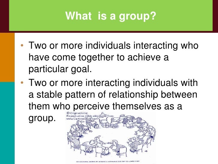 Group dynamics