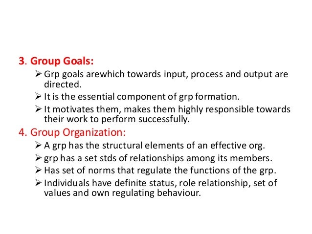 Goals Group 65