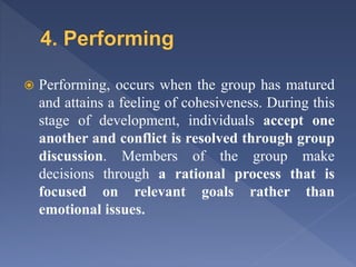Group Scripted Performance Group Dynamics | PPTX
