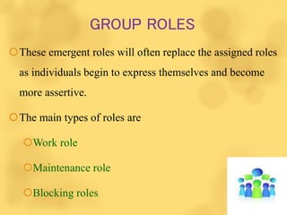 Group dynamics | PPTX