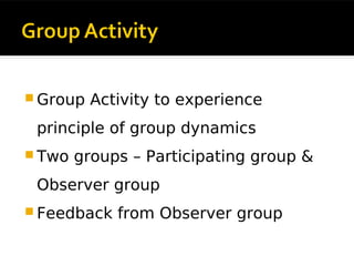 Group dynamics.ppt