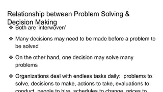 Group Problem Solving and Decision Making | PPTX | Science