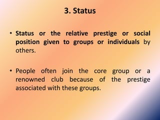 Group dynamics and Teams | PPTX