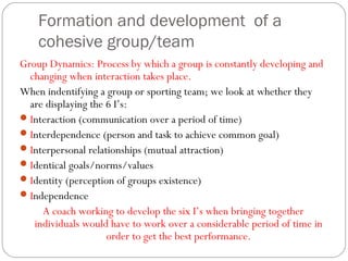 Group dynamics III | PPT