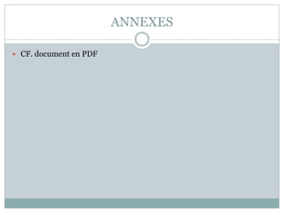 ANNEXES 
CF. document en PDF 