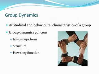Group formation and decision making | PPTX
