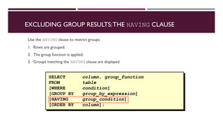 Comprehensive Guide to SQL Group Functions and Data Aggregation ...
