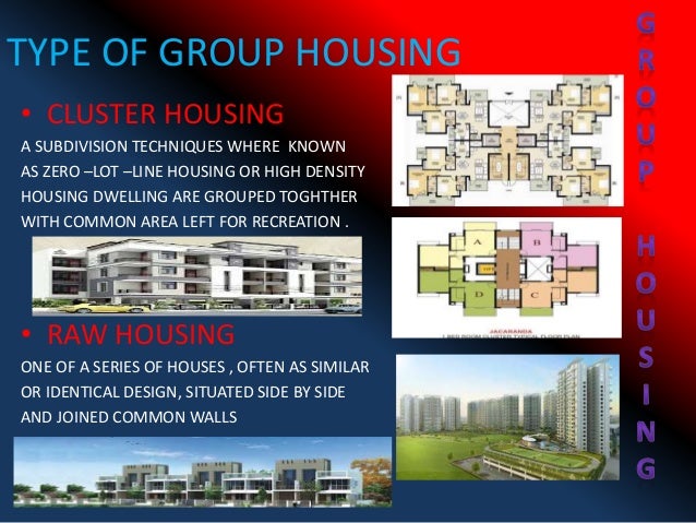 case study on group housing