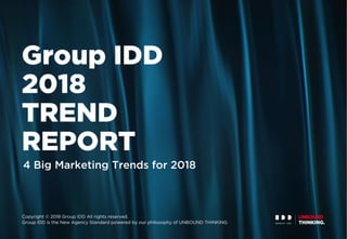 Group IDD 2018 TREND REPORT