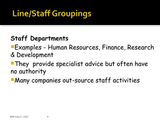  Research and present your findings on a
PowerPoint of the grouping and structure of
any of the following businesses
Next
Whitbread
Coca-Cola