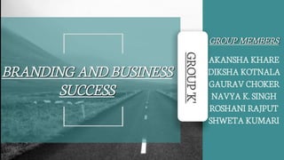 Branding and Business Success