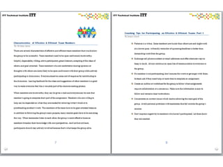 Group Dynamics Publication from ITT Tech