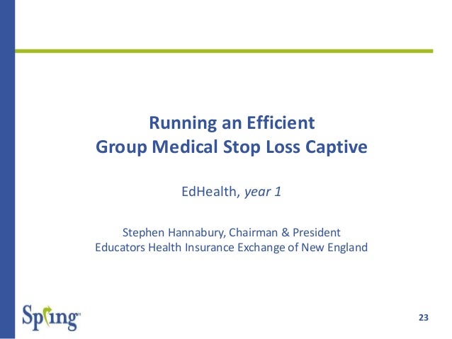 Group medical stop loss captives 2015