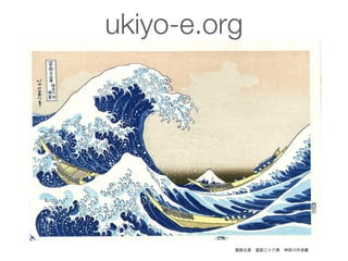ukiyo-e.org
飾北斎 富嶽三十六景 神奈川沖浪裏
 
