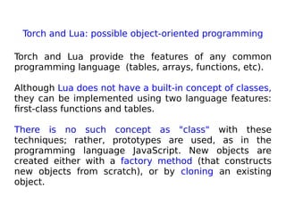 Torch: a scientific computing framework for machine-learning ...