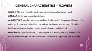 Hypanthium Inner Rim Family Melastomatacaeae Sri Lankan context | PPTX