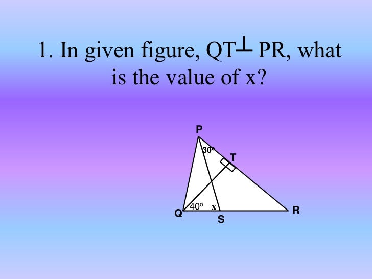 maths quiz for class ix and x