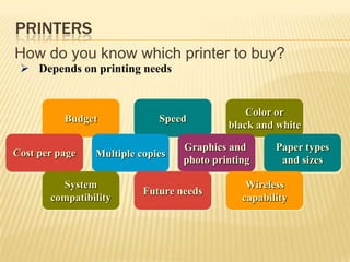 Higher resolution makes image sharper, displays more text on screen, makes some elements smallerDisplay DevicesWhat is aplasma monitor?Displays image by applying voltage to layer of gas