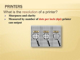 Screen coated with tiny dots of phosphor material