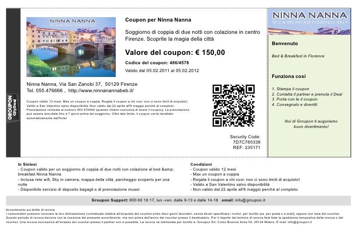 Groupon ninna nanna122 Groupon ninna nanna122
