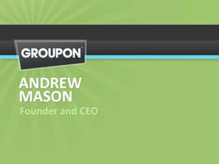 Groupon IPO Roadshow