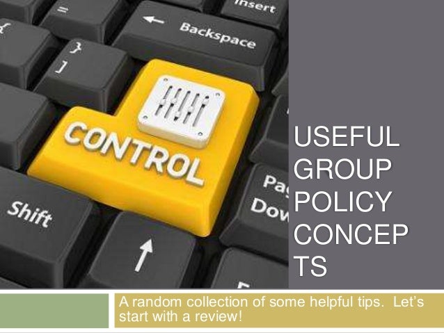 group policy
