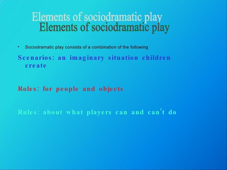 Group Powerpoint The Roles Of Play