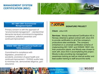 Environmental● Marine Stewardship Council