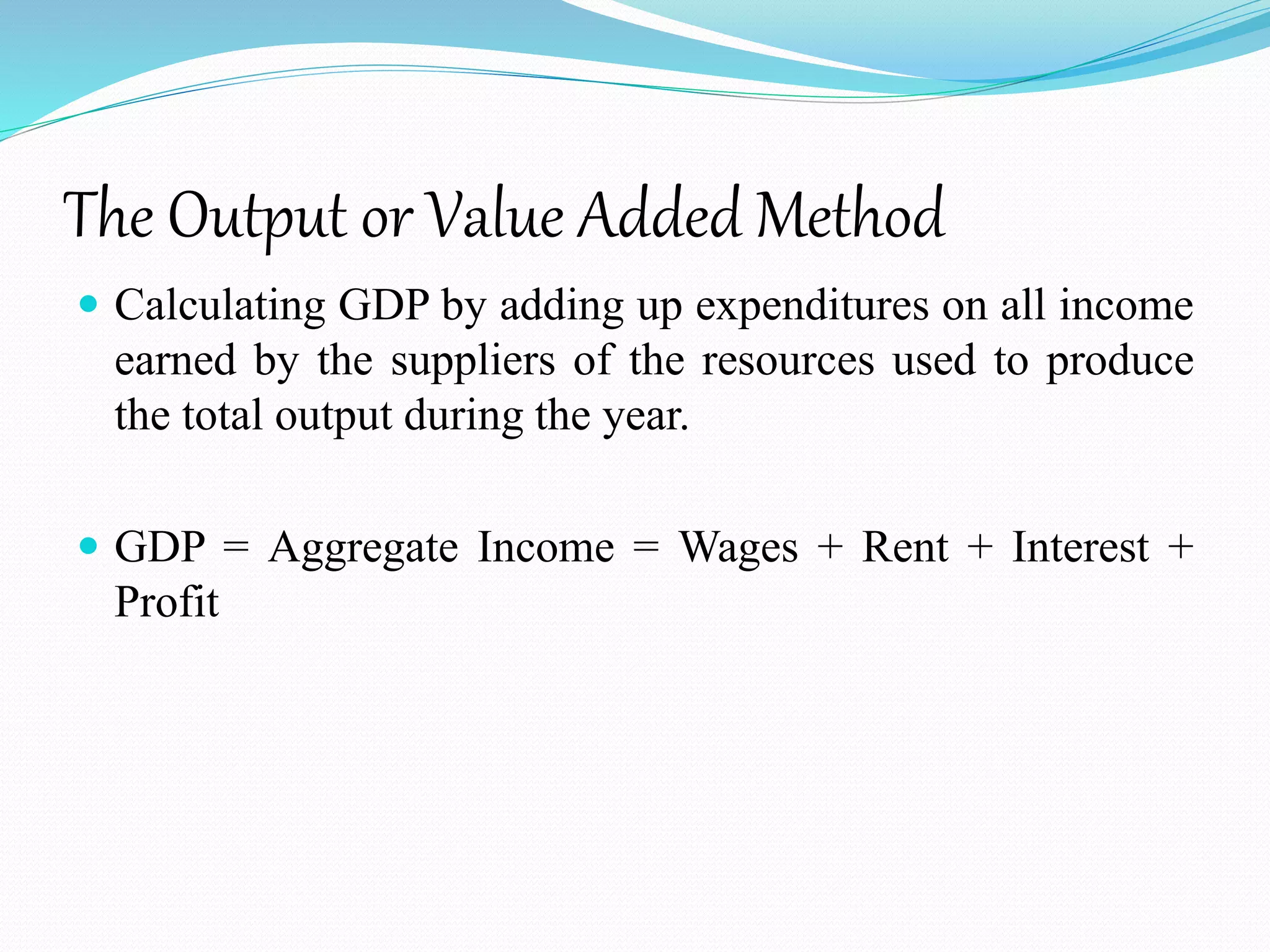 national income ,GNP, GDP, NOMINAL AND REAL INTEREST RATES& PPP'S | PPTX