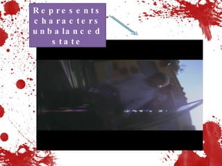 Represents characters unbalanced state 