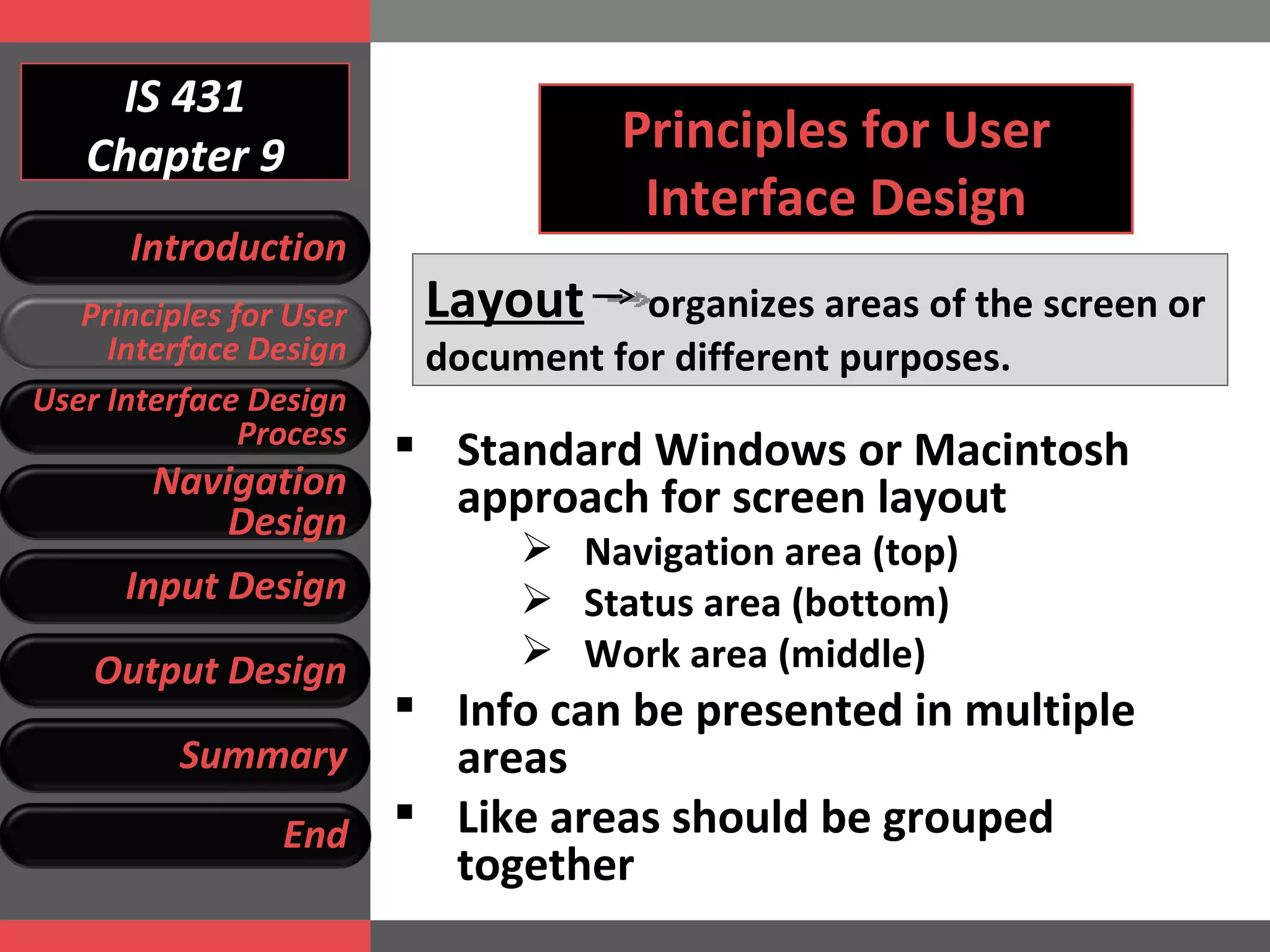 User Interface Design | PPT