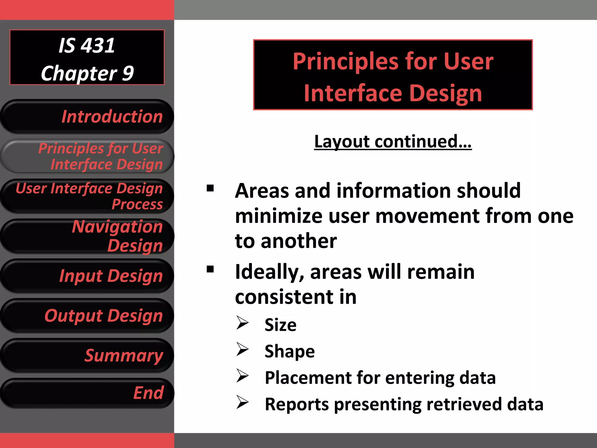 User Interface Design | PPT