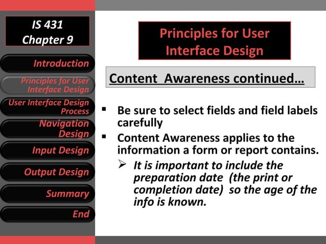 User Interface Design | PPT