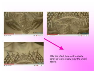 The tattoo artists explains why they are tattoo artist.