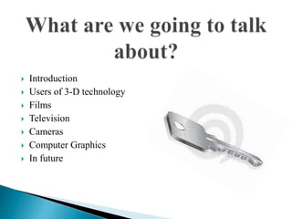 3D Technology | PPTX