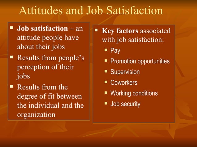 Individual differences and work behaviour | PPT