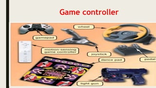 Game controller
 