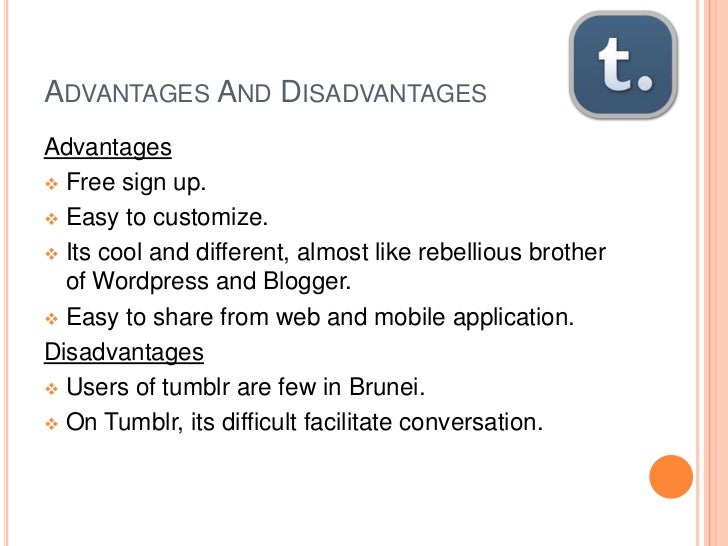 Group presentation tumblr